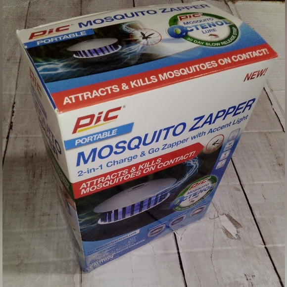 ⭐PIC PORTABLE MOSQUITO ZAPPER CHARGE & GO BUG REPELLENT LIGHT - Picture 3 of 4